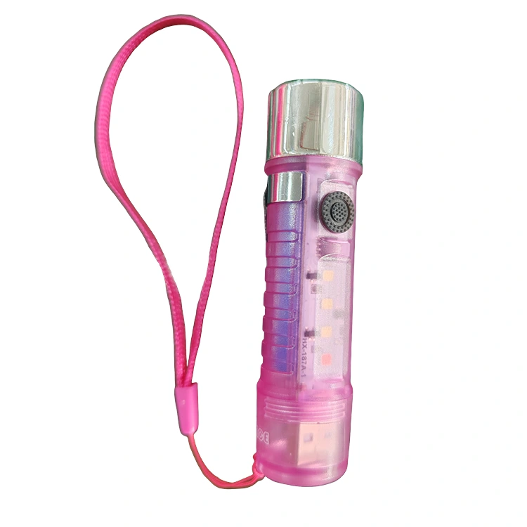 ไฟฉาย LED ชาร์จ Mini USB พร้อมแม่เหล็ก